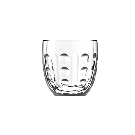 Tasse à Café TROQUET Expresso géométrique - verre - La Rochère 