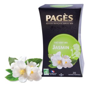 Thé Vert Jasmin BIO Pagès