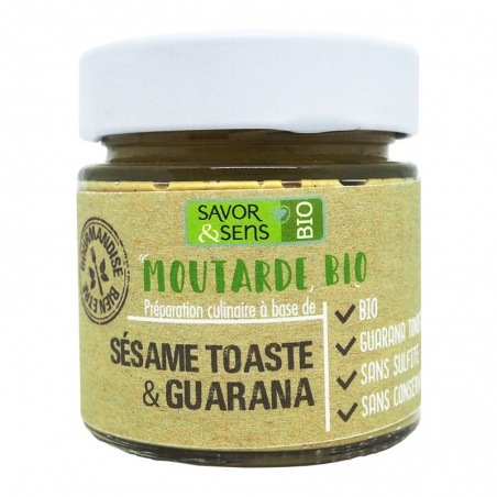 Moutarde Sésame Toasté et Guarana