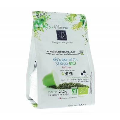Capsules INFUSIONS BIO x 10 Réduire son stress Diffussence