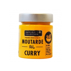 Moutarde Curry 130g - Savor et Sens -