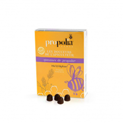 Gommes de propolis miel réglisse Propolia