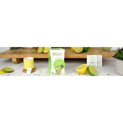 infusion glacée citron citron vert bio 20 sachets