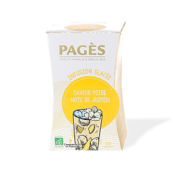 infusion glacée poire note jasmin bio pages 20 sachets
