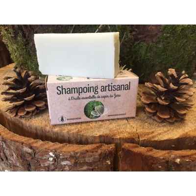 shampooing solide bio sapin 85 g aromacomtois nature et progres