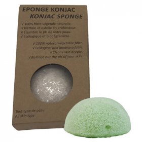 Eponge Visage Konjac Citron Nature et Partage