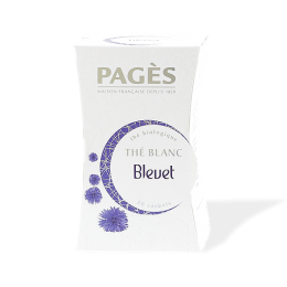 thé blanc bleuet bio Pagès