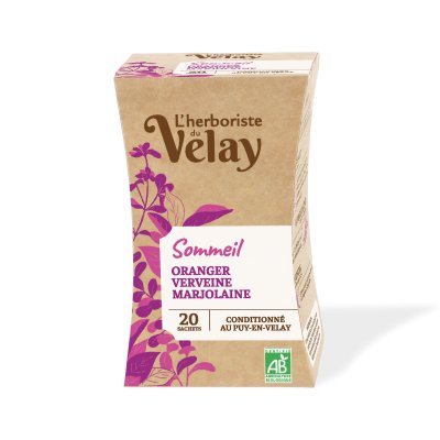 Infusion Bio fleur et feuille d'Oranger Marjolaine - Sommeil