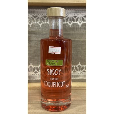 Sirop Coquelicot